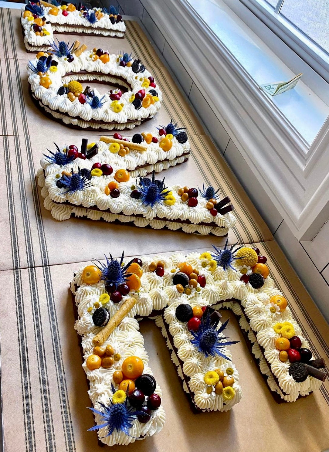 Decorative Letter Tarts – Babylon Mercantile